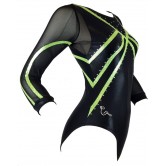 Body con maniche B2053