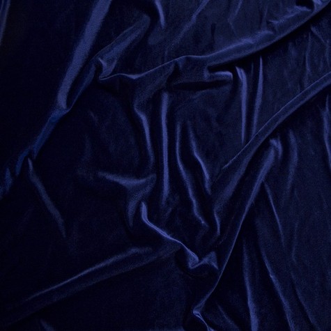 Velluto liscio Blu 602