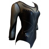 Body con maniche B2037_e
