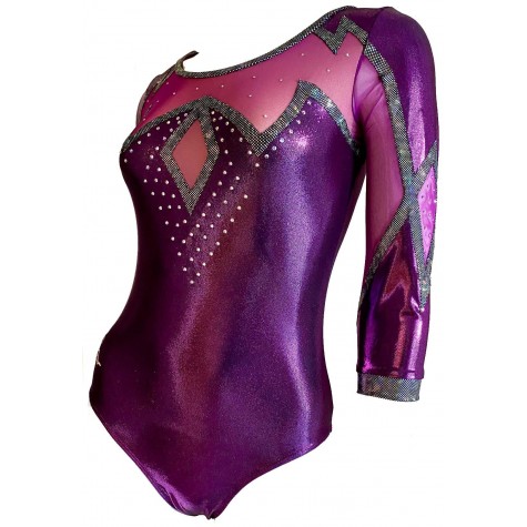 Body con maniche B2130 _yv703