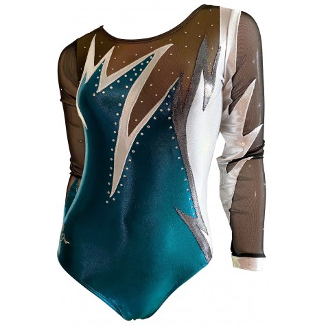 Body con maniche B2132 _yF534