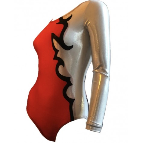 Body con maniche B2126_