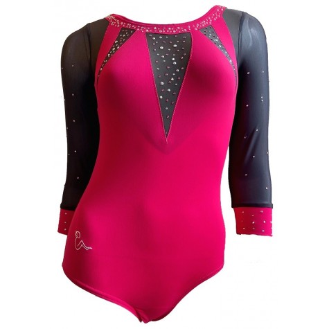 Body con maniche B2214_