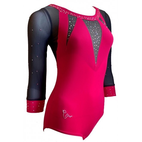 Body con maniche B2214_