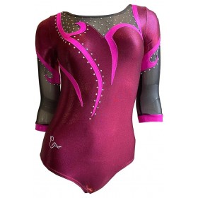 Body con maniche B2221_YF522