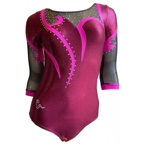 Body con maniche B2221_YF522