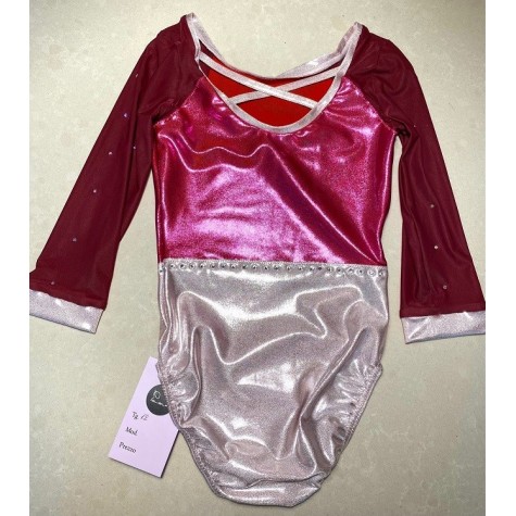 Body con maniche D021