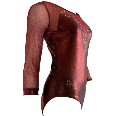 Body con maniche B2247_YL981_R