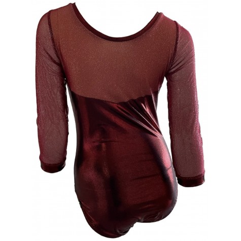 Body con maniche B2247_YL981_R