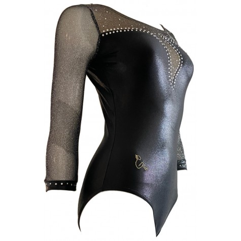 Body con maniche B2234_YE414