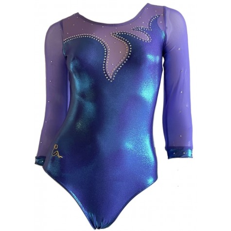 Body con maniche B2232_YE414