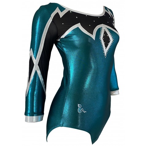 Body con maniche B2130 _yv703