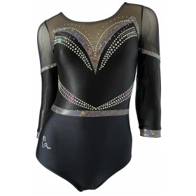 Body con maniche B2511